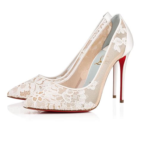 white louboutin heels wedding